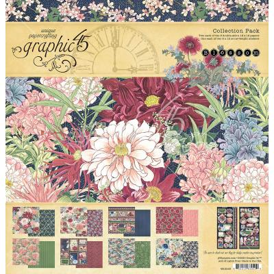 Graphic 45 Blossom Designpapier - Collection Pack
